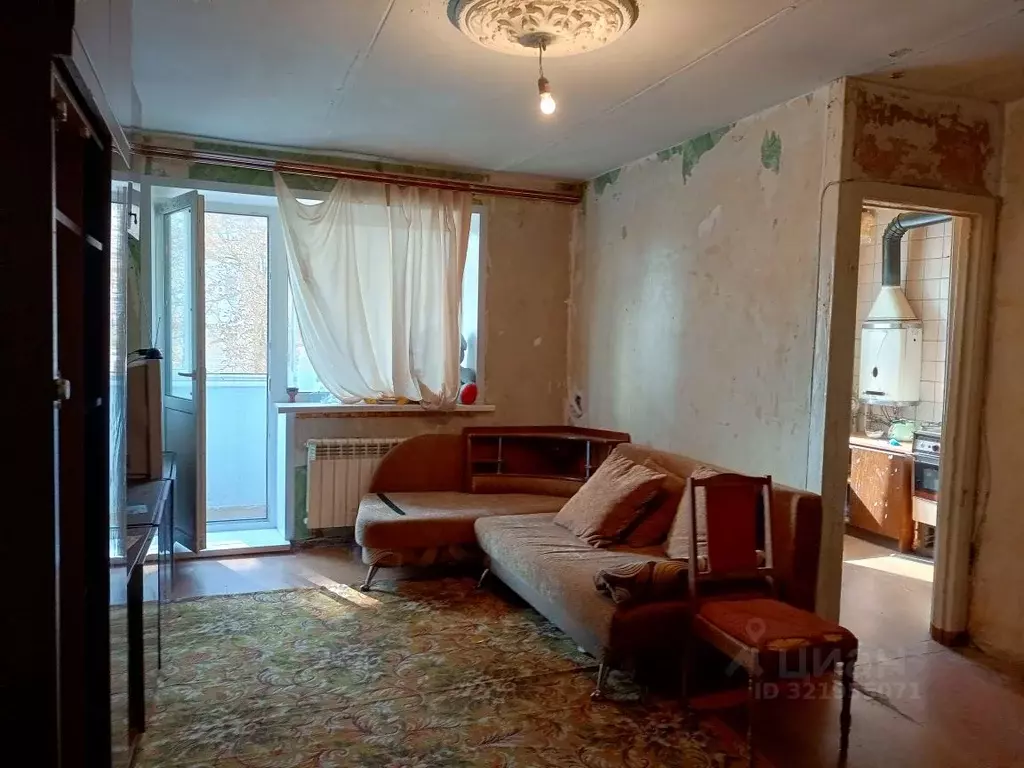 2-к кв. Саратовская область, Саратов туп. 3-й Кавказский, 5А (46.2 м) - Фото 1