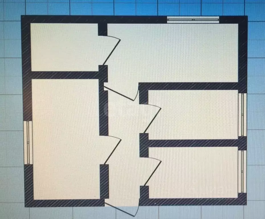 3-к кв. Иркутская область, Иркутск ул. Розы Люксембург, 25 (64.4 м) - Фото 2