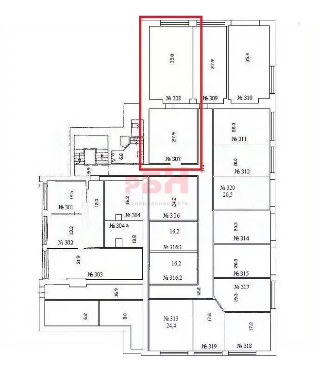Офис в Свердловская область, Екатеринбург ул. Грибоедова, 34 (64 м) - Фото 2