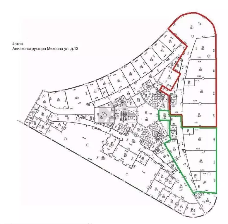 Помещение свободного назначения в Москва ул. Авиаконструктора Микояна, ... - Фото 2