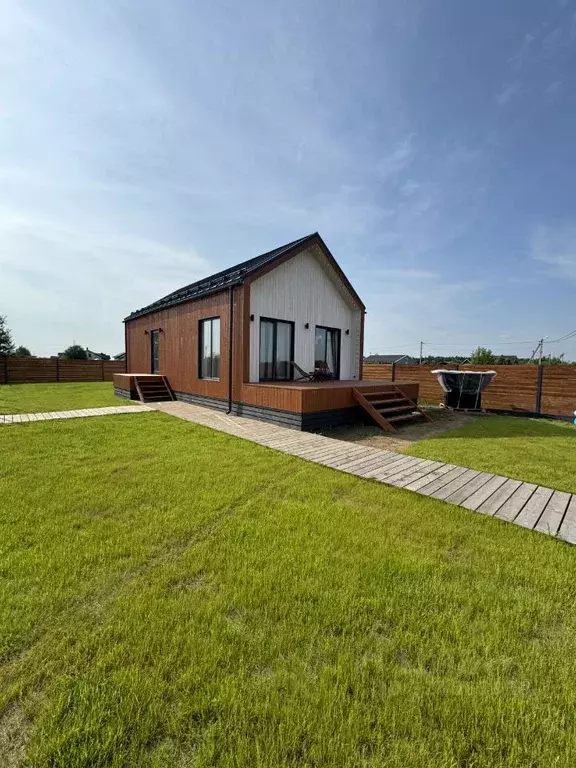 Коттедж в Ленинградская область, Ломоносовский район, Виллозское ... - Фото 1