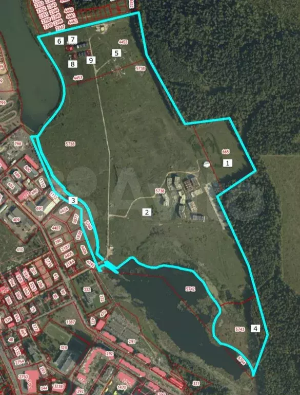Участок 14,56 га (ИЖС) - Фото 1