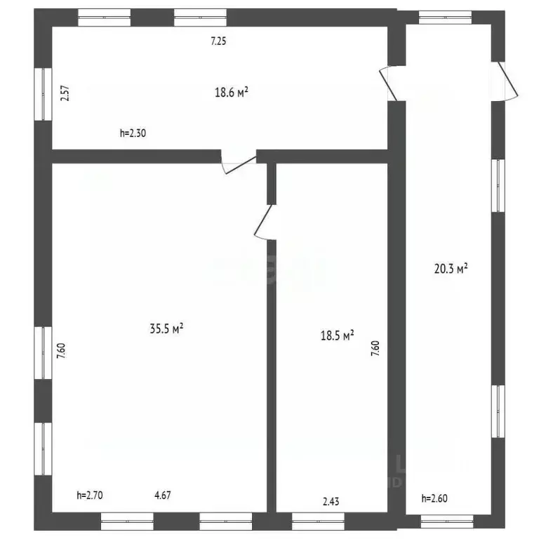 Дом в Башкортостан, Стерлитамакский район, Николаевский сельсовет, с. ... - Фото 2