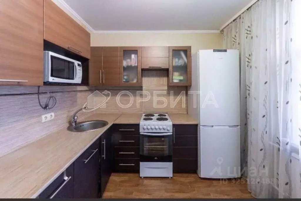 1-к кв. Тюменская область, Тюмень ул. Николая Семенова, 27к1 (43.0 м) - Фото 1