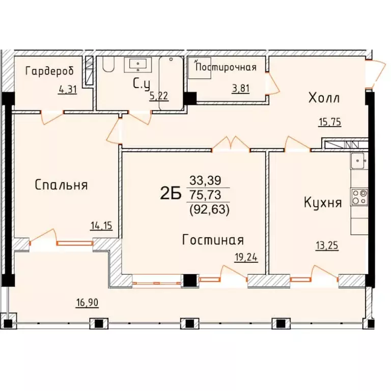 2-к кв. Дагестан, Дербент ул. Графа Воронцова, 80 (92.63 м) - Фото 0
