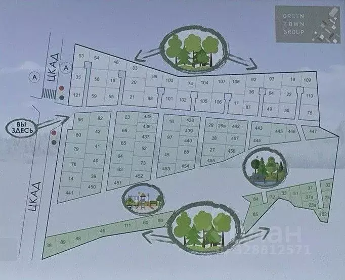 Участок в Московская область, Истра муниципальный округ, 0040358 кв-л  ... - Фото 1