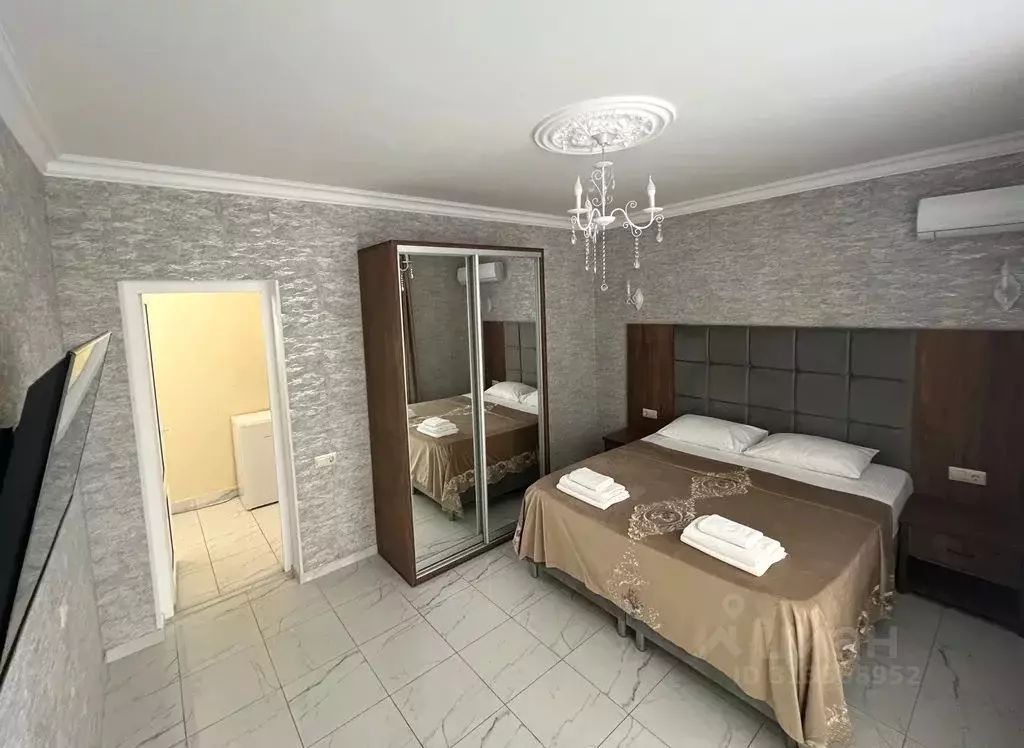 Комната Краснодарский край, Сочи Адлер жилрайон, ул. Ульянова, 21А - Фото 1