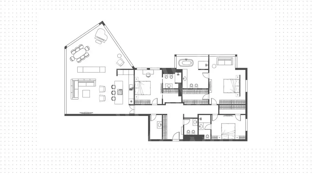 4-комнатная квартира: Москва, улица Улофа Пальме, 7 (257 м) - Фото 1