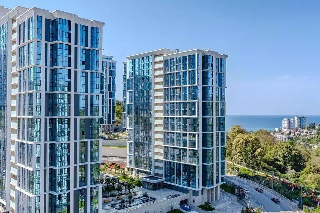 Студия Краснодарский край, Сочи Бытха мкр, ул. Ясногорская, 16/6к4 ... - Фото 2