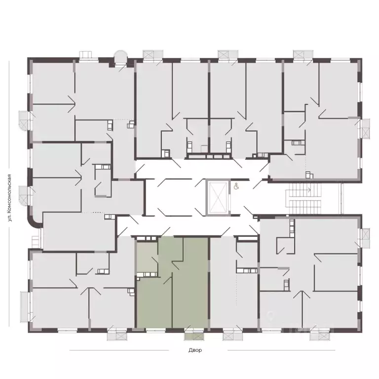 1-к кв. Нижегородская область, Нижний Новгород Соцгород жилрайон, 1-й ... - Фото 2