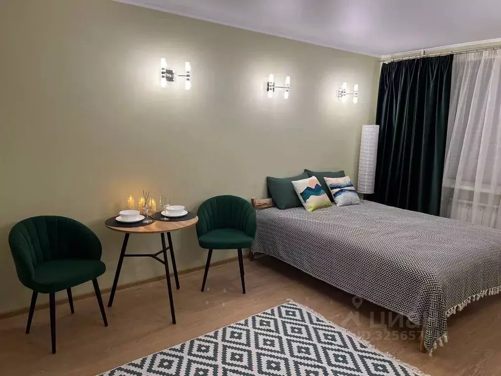 1-к кв. Томская область, Томск Учебная ул., 50 (31.0 м) - Фото 1