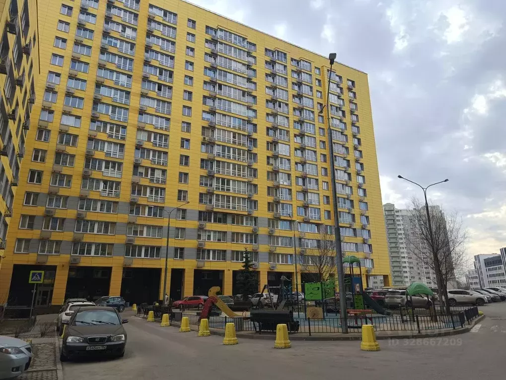 1-к кв. Московская область, Видное ул. Радужная, 6к2 (38.0 м) - Фото 2