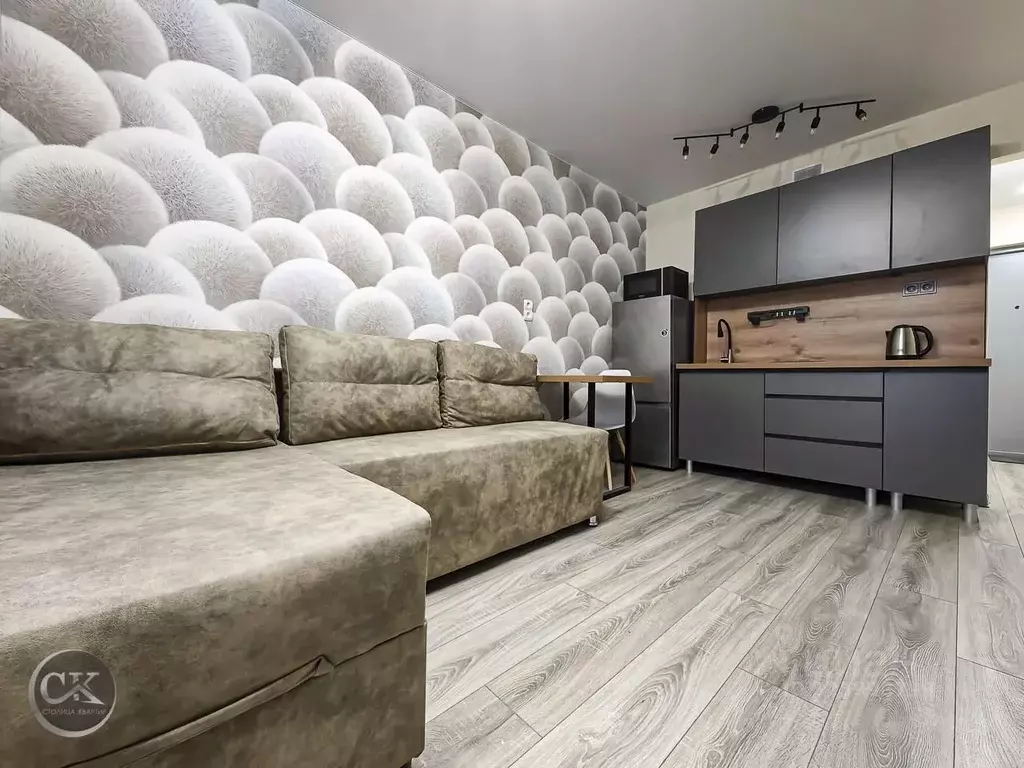 Студия Ленинградская область, Мурино Всеволожский район, ул. Графская, ... - Фото 2