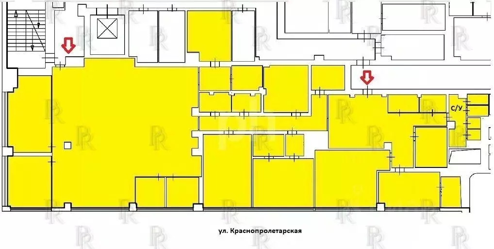 Офис в Москва Краснопролетарская ул., 16С1 (616 м) - Фото 1