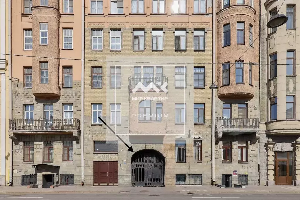 Помещение свободного назначения в Санкт-Петербург Шпалерная ул., 44а ... - Фото 1
