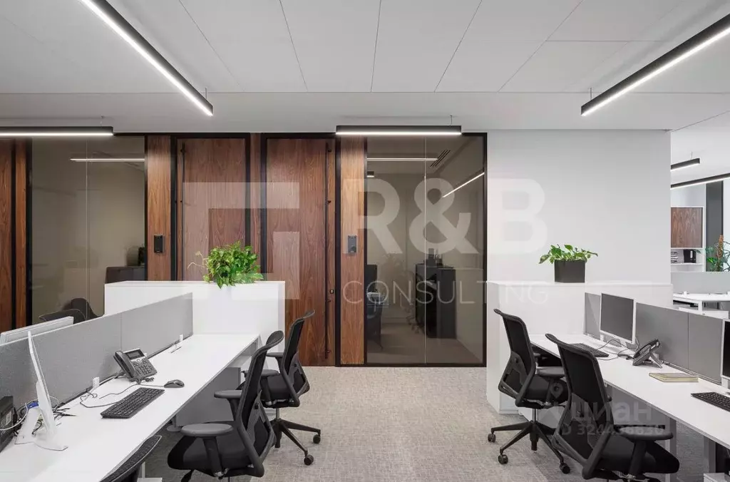 Офис в Москва 1-й Красногвардейский проезд, 22с1 (1013 м) - Фото 2