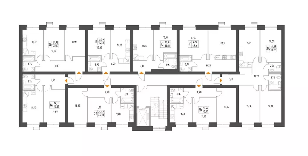 1-к кв. Татарстан, с. Высокая Гора Атмосфера жилой комплекс (34.63 м) - Фото 2