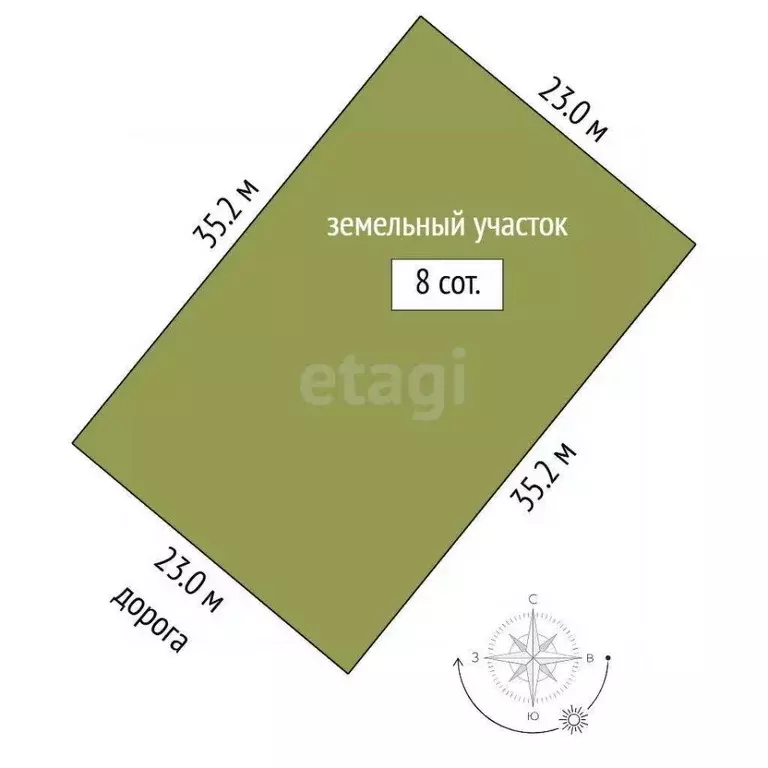 Участок в Тюменская область, Тюменский муниципальный округ, д. Большие ... - Фото 1