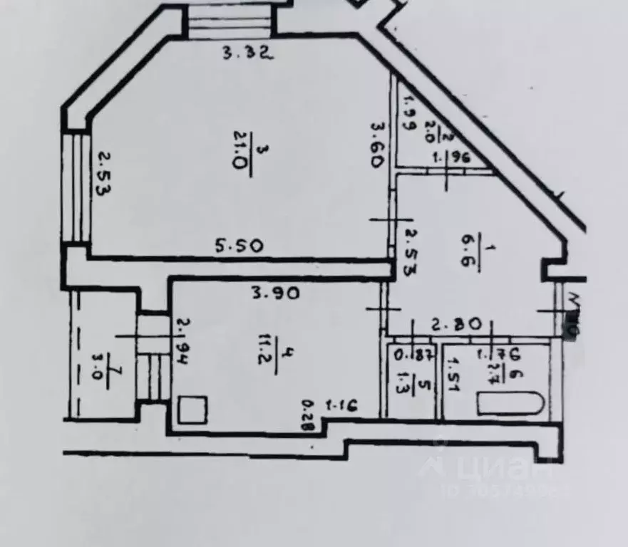 1-к кв. Башкортостан, Уфа ул. Маршала Жукова, 18 (44.8 м) - Фото 0