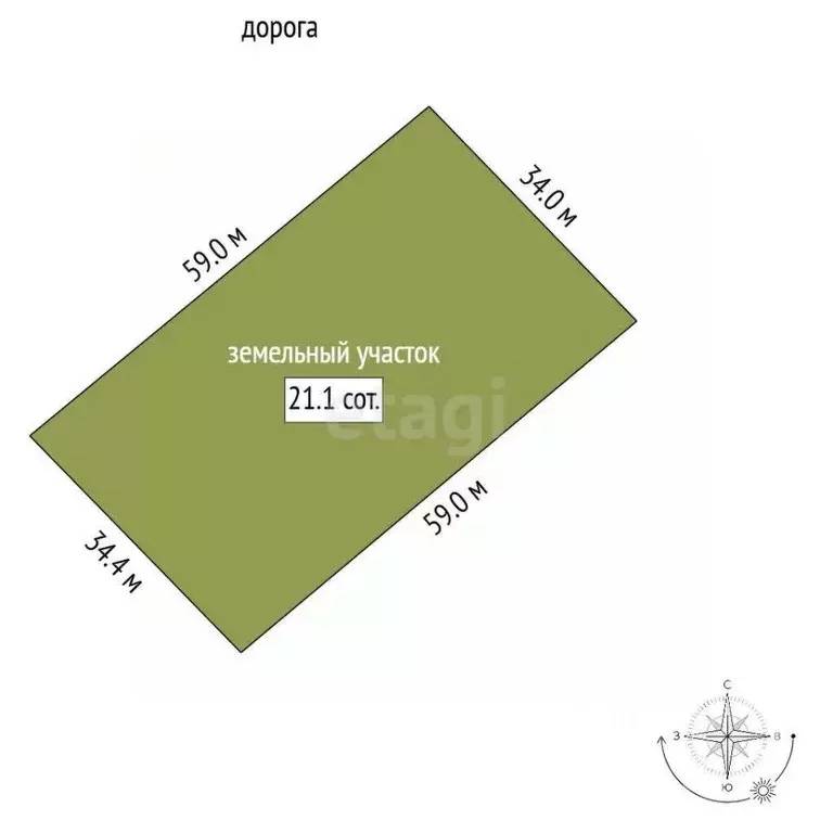 Участок в Ярославская область, Некрасовский муниципальный округ, д. ... - Фото 2