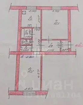 2-к кв. Липецкая область, Данков ул. Льва Толстого, 23 (46.0 м) - Фото 1