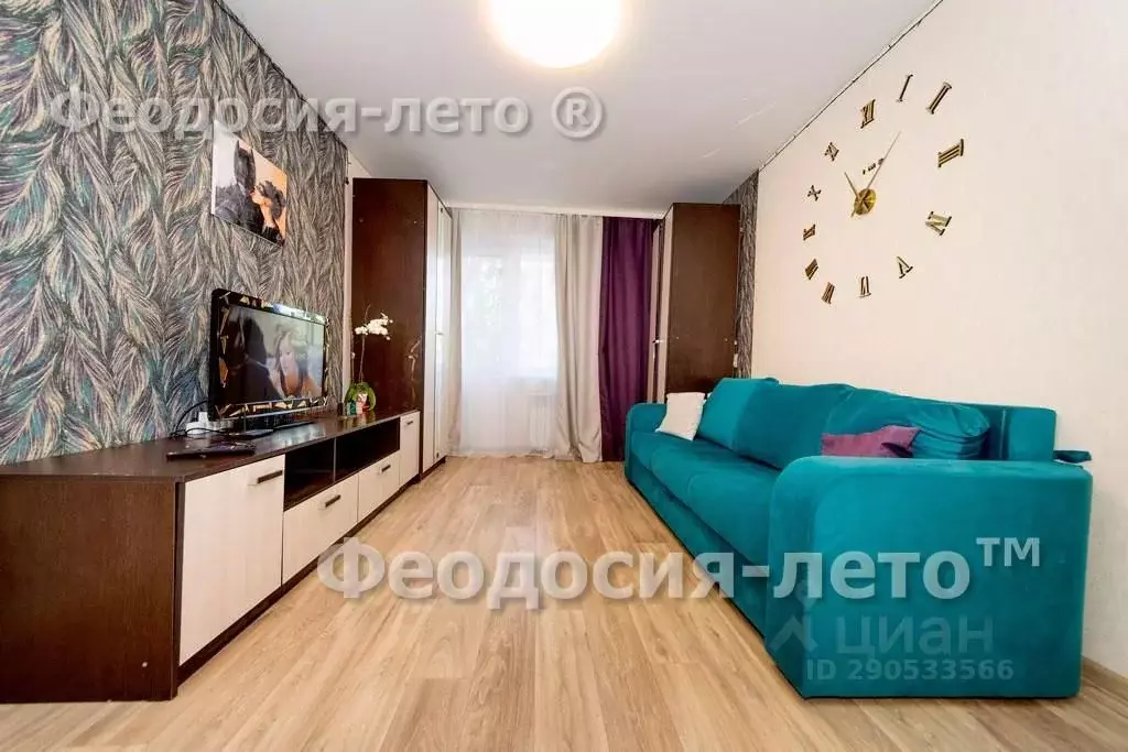 2-к кв. Крым, Феодосия ул. Федько, 34 (52.0 м) - Фото 0