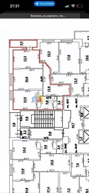 3-к кв. Тульская область, Тула Новомосковская ул., 10Б (67.0 м) - Фото 2
