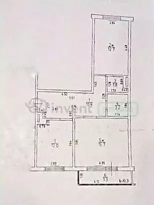 2-к кв. Калининградская область, Калининград Артиллерийская ул., 54 ... - Фото 1