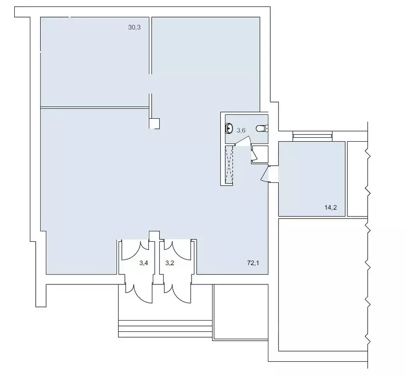 Помещение свободного назначения в Московская область, Пушкино ... - Фото 2