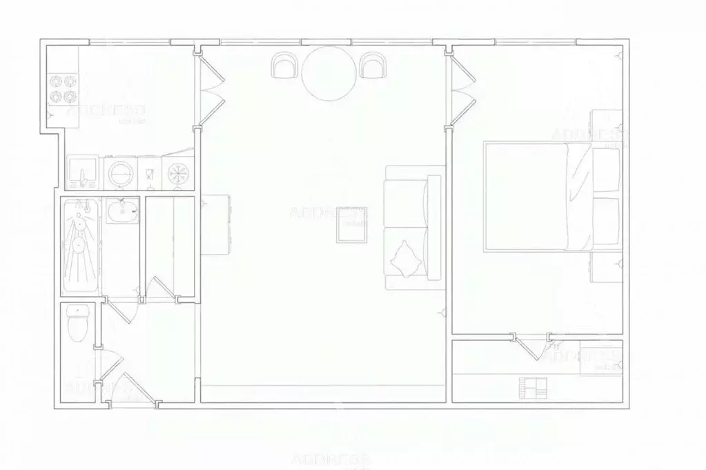 2-к кв. Санкт-Петербург ул. Некрасова, 41 (55.5 м) - Фото 2