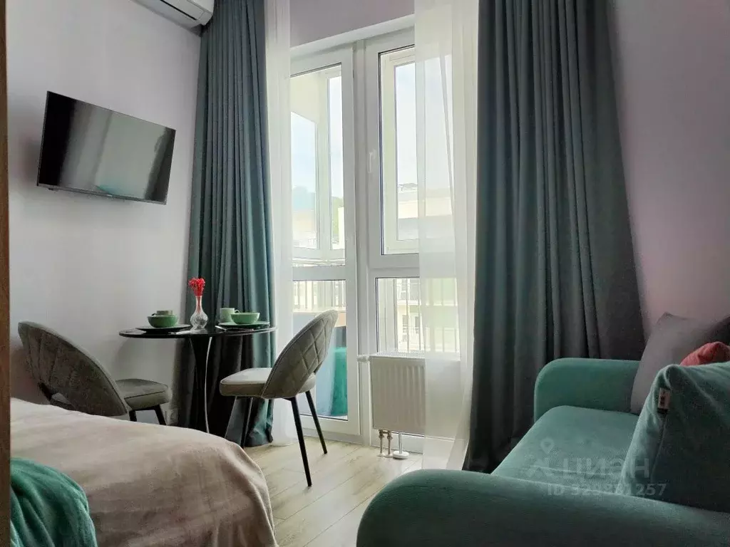 Студия Краснодарский край, Сочи ул. Искры, 66/9к7 (25.0 м) - Фото 1