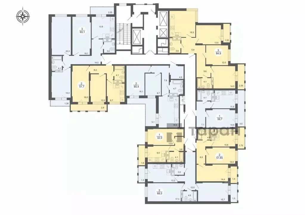 3-к кв. Челябинская область, Челябинск Университетская Набережная ул., ... - Фото 1