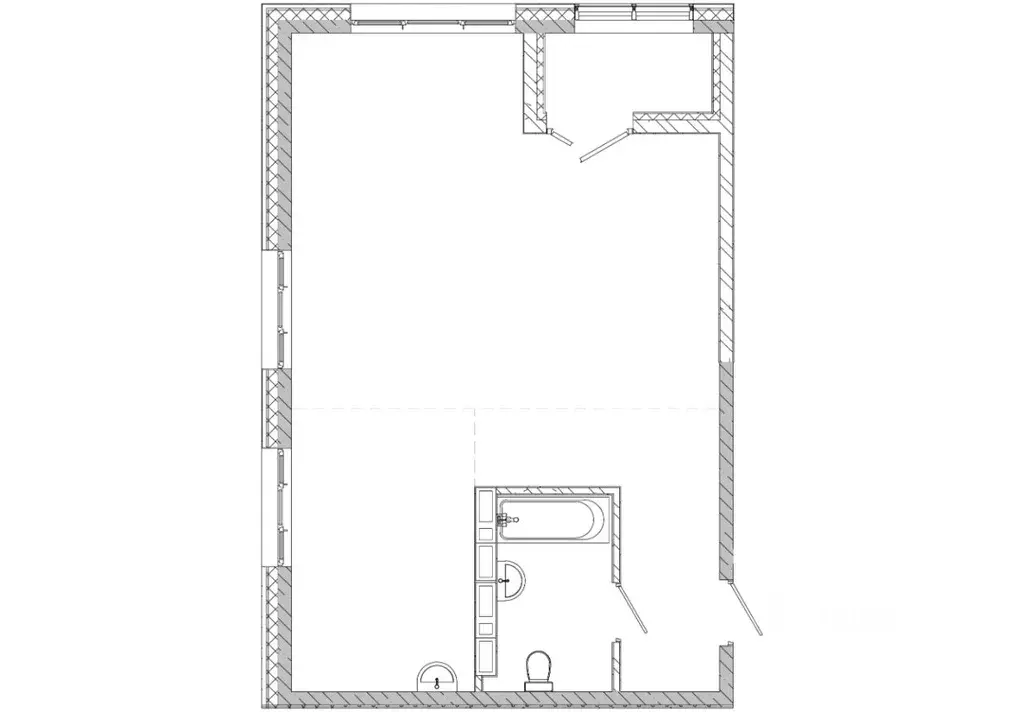2-к кв. Приморский край, Владивосток Посейдония жилой комплекс (62.31 ... - Фото 0