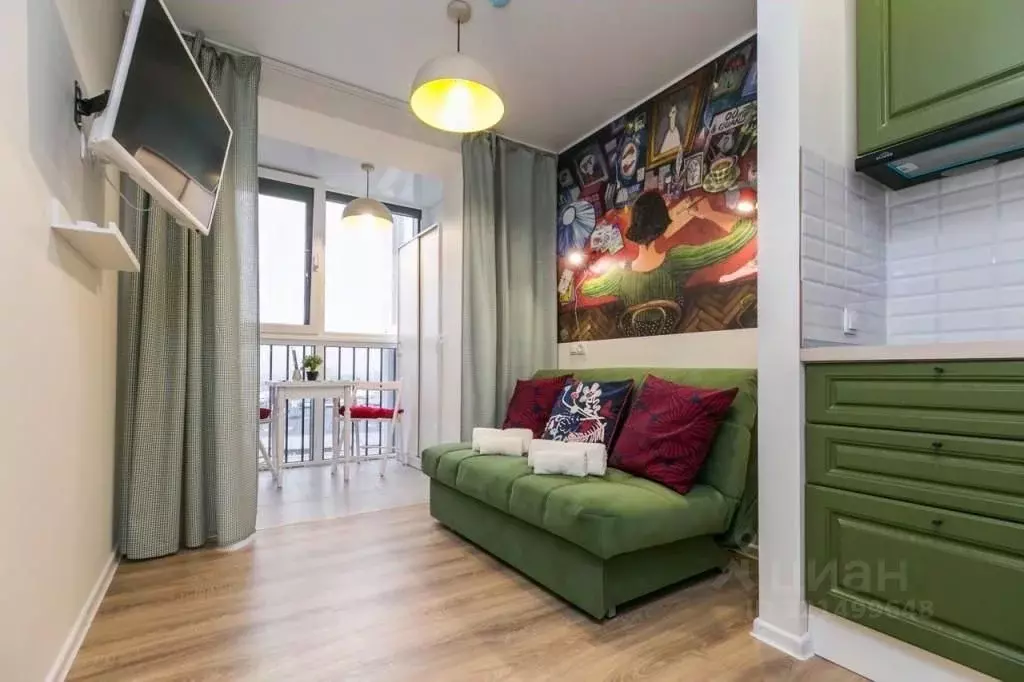 1-к кв. Санкт-Петербург ул. Салова, 61 (19.0 м) - Фото 1