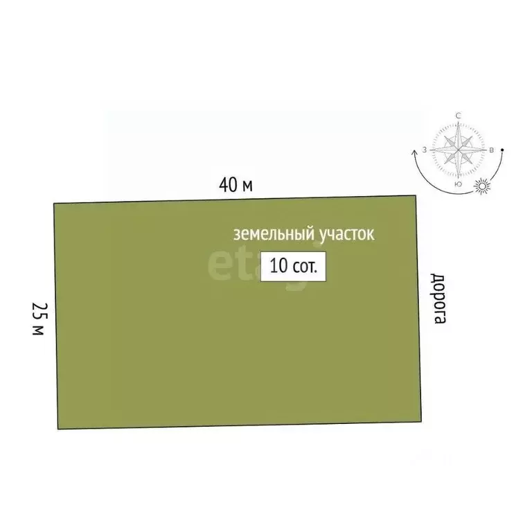 Участок в Ростовская область, Аксайский район, Большой Лог хут. ... - Фото 2