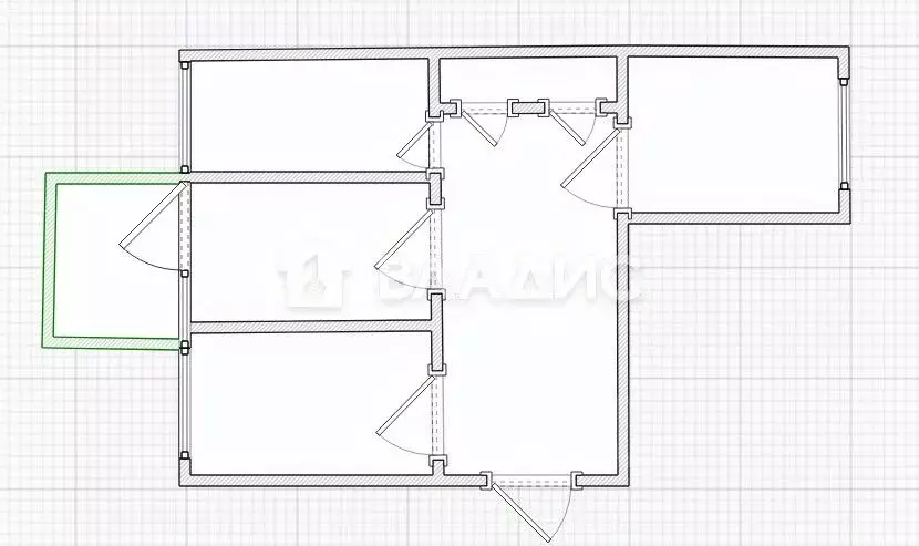 3-к кв. Пензенская область, Пенза просп. Строителей, 73 (67.9 м) - Фото 2