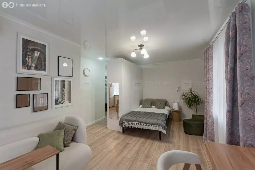 1-комнатная квартира: Казань, улица Нурсултана Назарбаева, 43 (31 м) - Фото 1