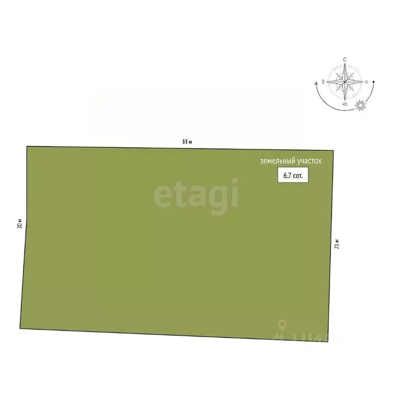 Участок в Самарская область, Волжский район, Смышляевка городское ... - Фото 2