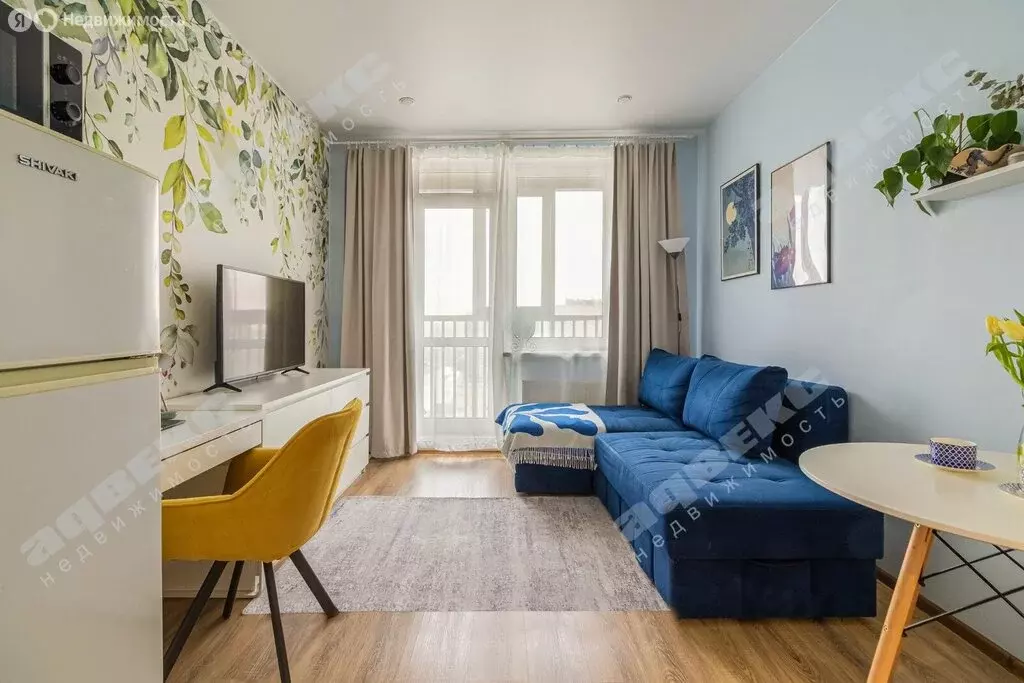 Квартира-студия: Санкт-Петербург, улица Оптиков, 37 (21.1 м) - Фото 2