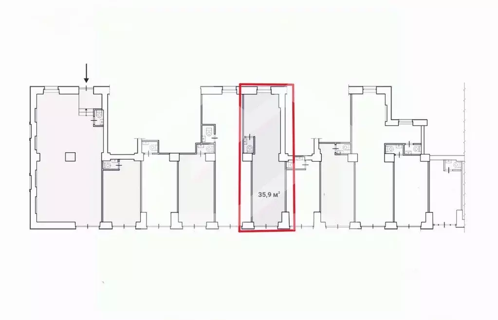 Помещение свободного назначения в Москва ул. Дмитрия Ульянова, 10/1К1 ... - Фото 2