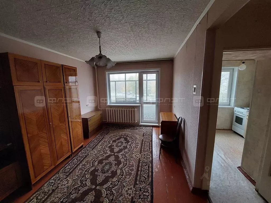 1-к кв. Татарстан, Казань ул. Нурсултана Назарбаева, 68 (30.6 м) - Фото 2