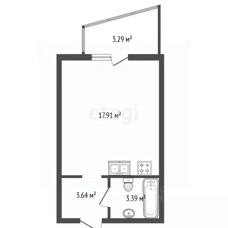 Студия Ленинградская область, Коммунар г. Гатчинский муниципальный ... - Фото 2