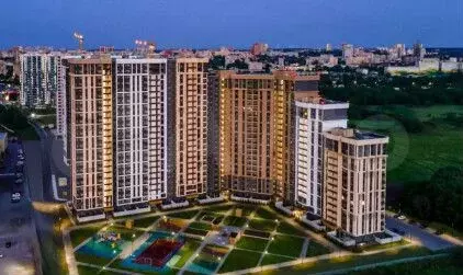 2-к. квартира, 59 м, 3/25 эт. - Фото 0