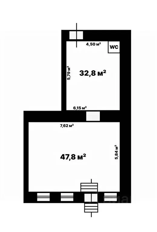 Помещение свободного назначения в Санкт-Петербург Гончарная ул., 7 (84 ... - Фото 2