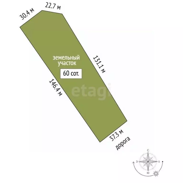 Участок в Крым, Кировский район, Старый Крым городское поселение ул. ... - Фото 2