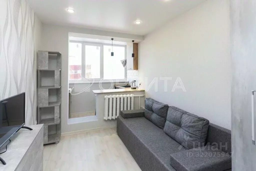 Студия Тюменская область, Тюмень ул. 30 лет Победы, 75 (18.0 м) - Фото 2