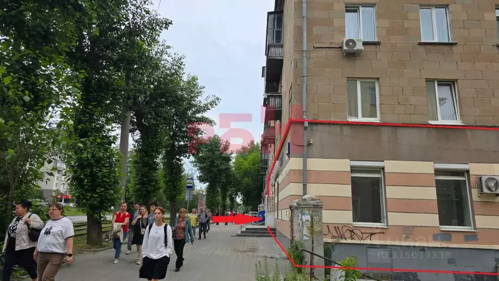 Торговая площадь в Свердловская область, Екатеринбург ул. Блюхера, 12 ... - Фото 1