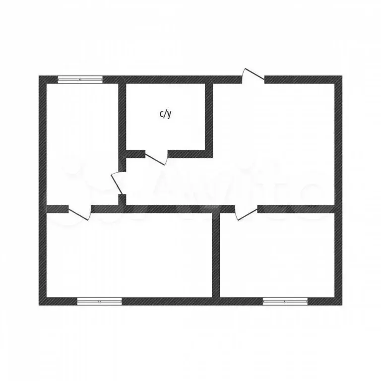 2-к. квартира, 42 м, 1/4 эт. - Фото 0