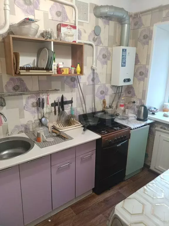 1-к. квартира, 36 м, 3/5 эт. - Фото 1