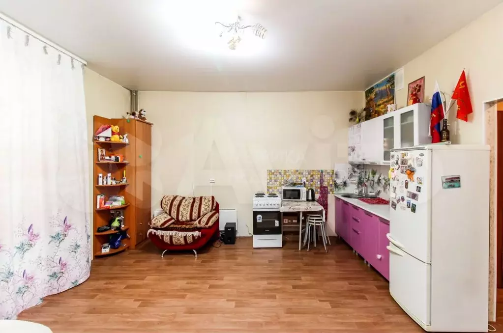 Квартира-студия, 32,5 м, 1/16 эт. - Фото 1